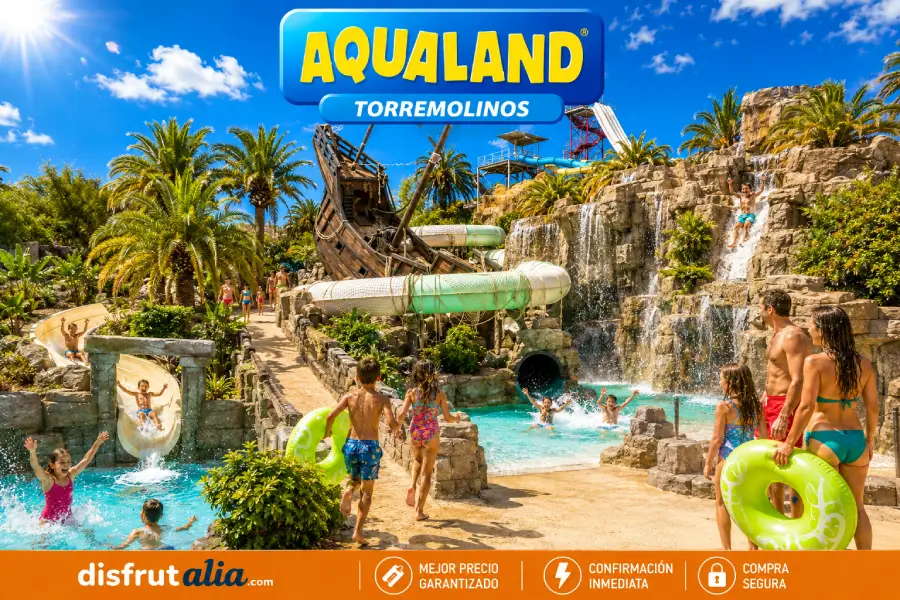 Aqualand Torremolinos parque acuático con piscinas y toboganes